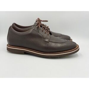 G/FORE Gallivanter Golf Shoes Mens 7 Brown Leather‎ Spiked